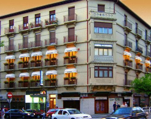 Hostal Navarra Памплона Экстерьер фото