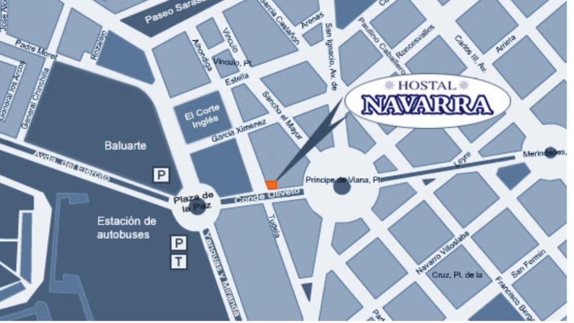 Hostal Navarra Памплона Экстерьер фото